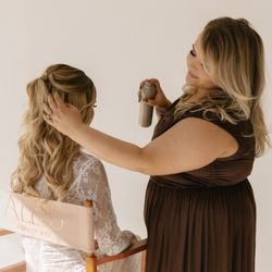 Glowing with Bella - Ally 's beauty bar photo shoot