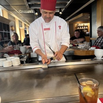 Benihana - Doing his thing! - Sushi Bars Near Me - Salt Lake City, Utah Benihana - Doing his thing! - Sushi Bars Near Me - Salt Lake City, Utah