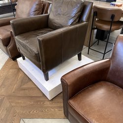 Pottery Barn - Zero reason to have so many chairs on risers, which make them impossible to sit on.