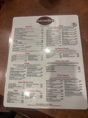 Menu photo 2 Antonella's Wappingers Falls, NY