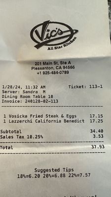 Vics All Star Kitchen by null