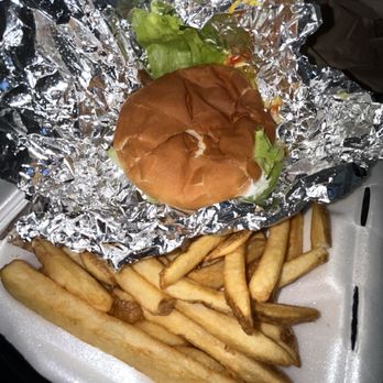 Cook Out - Regular Hamburger & Fries - Fast Food Near Me - North Charleston, South Carolina