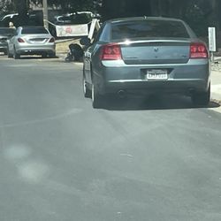 Chico Police department - This Dodge Charger engaged in road rage and stalking and following me. I reported it to Chico PD.