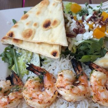 Luna Grill La Quinta - Shrimp plate! - Mediterranean Near Me - La Quinta, California Luna Grill La Quinta - Shrimp plate! - Mediterranean Near Me - La Quinta, California