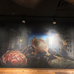 The Coop - Chalk art wall