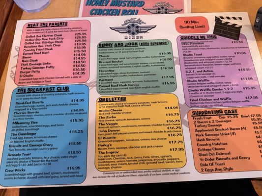 Menu photo 6 Studio Diner San Diego, CA Menu photo 6 Studio Diner San Diego, CA