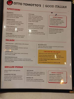 Menu photo 4 Otto Tomotto's Good Italian Victor, NY