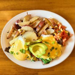 South Pine Cafe - Grass Valley - Portobella Benedict