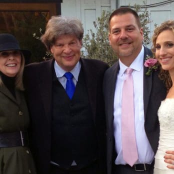 Rabbi Marc Rubenstein - Diane Keaton, Rabbi Marc, Bride & Groom - Party & Event Planning Near Me - Temecula, California
