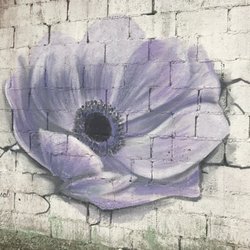 Hermana República - Outside Mural can be seen from inside