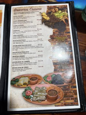 Menu photo 3 Braceros Amarillo, TX