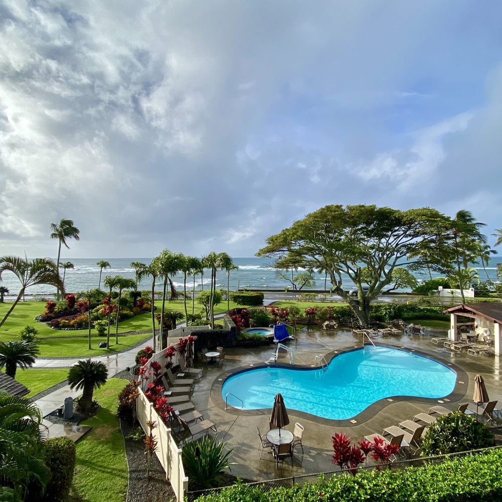 Lawai Beach Resort - View from our room - Hotels Near Me - Koloa, Hawaii Lawai Beach Resort - View from our room - Hotels Near Me - Koloa, Hawaii
