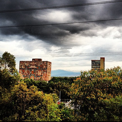 Universidad Nacional Autónoma de México - Desde el 3er piso de la Facultad de Psicología