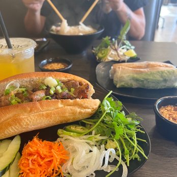 Pho Ca Dao & Grill - Grilled Pork Banh Mi and Tofu Spring Rolls - Vietnamese Near Me - Santee, California Pho Ca Dao & Grill - Grilled Pork Banh Mi and Tofu Spring Rolls - Vietnamese Near Me - Santee, California