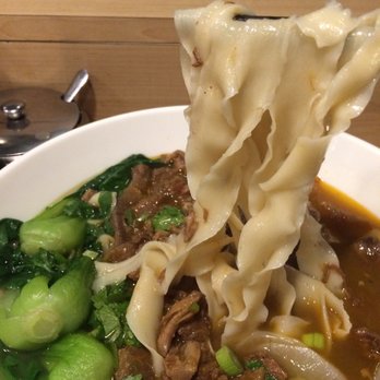 GB Hand-pulled Noodles - Braised beef tendon noodles (medium wide noodles) - Chinese Near Me - Toronto, Ontario GB Hand-pulled Noodles - Braised beef tendon noodles (medium wide noodles) - Chinese Near Me - Toronto, Ontario
