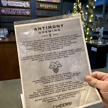Antimony Brewing - History - Bars Near Me - Lenox, Massachusetts