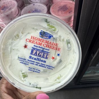 The Great American Bagel - Scallion Cream Cheese - Bagels Near Me - Chicago, Illinois The Great American Bagel - Scallion Cream Cheese - Bagels Near Me - Chicago, Illinois