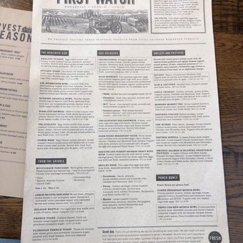 First Watch - Menu - Breakfast & Brunch Near Me - Chamblee, Georgia