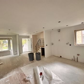 LR Contracting - a living room being remodeled - General Contractors Near Me - Toronto, Ontario