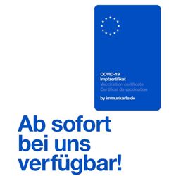 Central-Apotheke Leipzig - Die neue EU-Immunkarte. In der Central Apotheke Leipzig verfügbar.