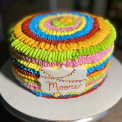 Fiesta engagement cake