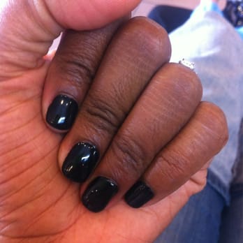 C'est La Vie - Black gels for Halloween - Nail Salons Near Me - Los Angeles, California C'est La Vie - Black gels for Halloween - Nail Salons Near Me - Los Angeles, California
