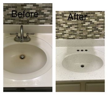 Renew Resurfacing - Vanity top - Refinishing Services Near Me - Omaha, Nebraska