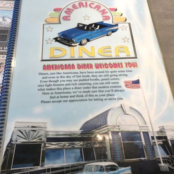 Americana Diner - Menu - 6/2019 - American Near Me - Bechtelsville, Pennsylvania Americana Diner - Menu - 6/2019 - American Near Me - Bechtelsville, Pennsylvania