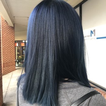 Sun's Hair Design - Navy blue hair! - Hair Salons Near Me - Annandale, Virginia Sun's Hair Design - Navy blue hair! - Hair Salons Near Me - Annandale, Virginia