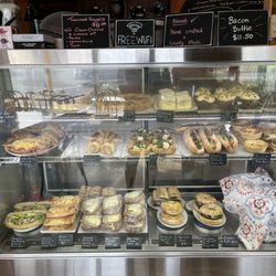 Affogato Cafe - All this food was warmed up for us!