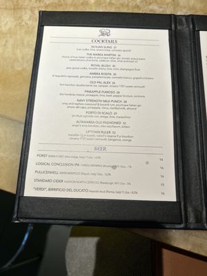 Menu photo 5 Marea New York, NY