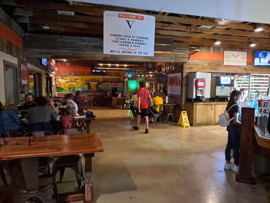 V Pizza + Tap Garden by null