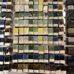 MUD Ceramics Studio - Some of the glazes they have available