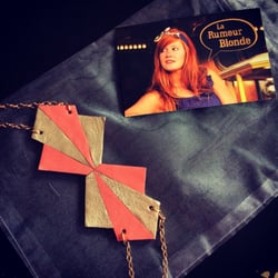 La Rumeur Blonde - La joie de recevoir à Lille un headband lyonnais de la Rumeur Blonde! :)