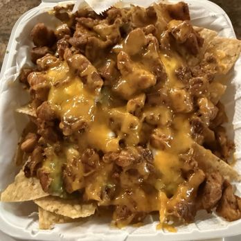 Servandos Taco Shop - Chicken asado nachos.  Why use AI pictures on the menu when the food looks this good? - Mexican Near Me - Cypress, California
