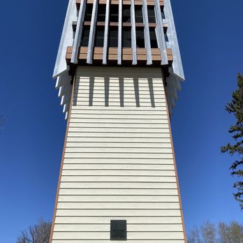 International Peace Garden - Bell Tower. - Landmarks & Historical Buildings Near Me - Dunseith, North Dakota