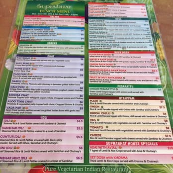 Suprabhat - PaniPuri &PavBhaji are marked gluten free, but have flour and wheat. For those with allergies, check with your waiter/server. - Indian Near Me - Austin, Texas