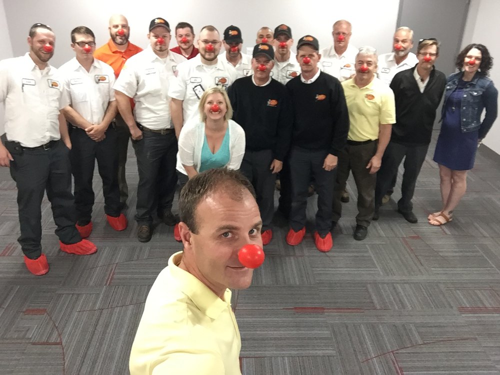 Slide of Service Professor