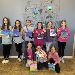 Dabble Springfield - Painting Birthday Party