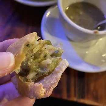 The Galley - Crawfish pie with no crawfish so it's an onion pie - Seafood Near Me - Metairie, Louisiana The Galley - Crawfish pie with no crawfish so it's an onion pie - Seafood Near Me - Metairie, Louisiana