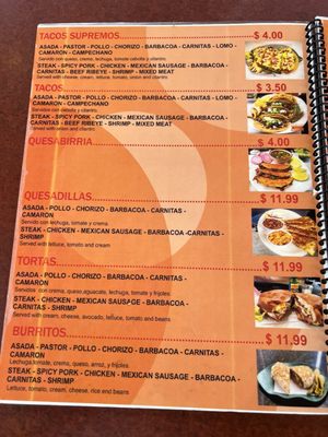 Menu photo 3 Polleria Los Hermanos Indianapolis, IN