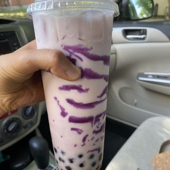 4U Bubble Tea - Rose Ube milk tea - Bubble Tea Near Me - Hanover, New Hampshire