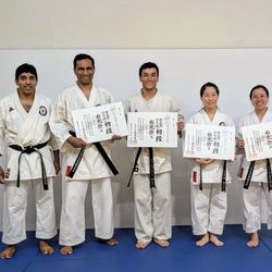 Tri-Valley Karate Pleasanton - Goju Ryu Karatedo Seiwakai - Congratulations to our new black belts! They tested in Nov. 2024 and received their belts and certificates from Japan.