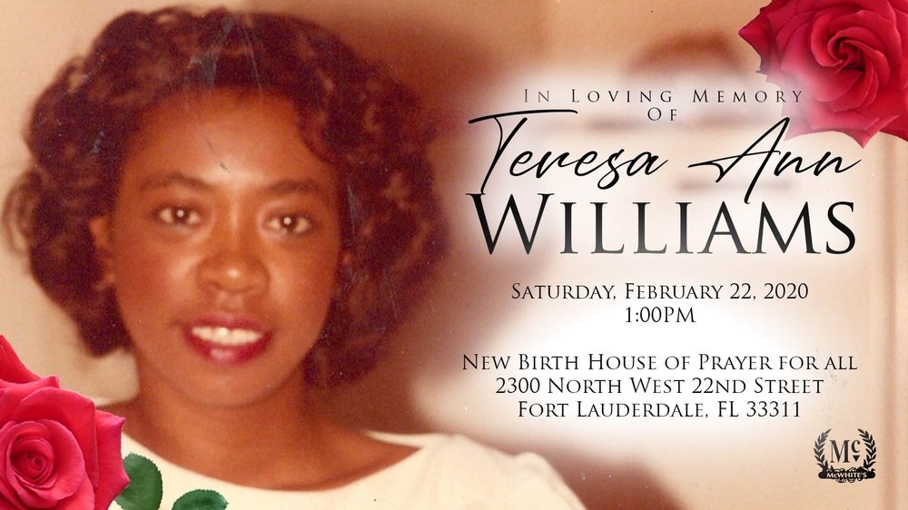 MCWHITE’S FUNERAL HOME Updated September 2024 3501 W Broward Blvd