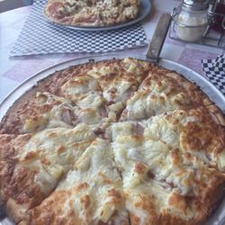 Roslyn Village Pizza - Gluten free pizza. 5 out of 5. Crust is delicious.