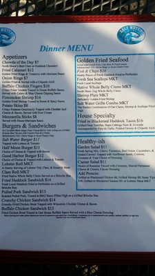 Menu photo 2 Saltwater Grille Gloucester, MA