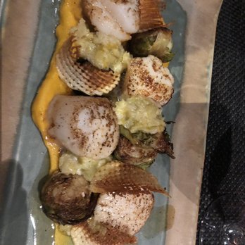 Southern Roots - Scallops - Amazing dish. We will be back just for this entree. - Wine Bars Near Me - Fairhope, Alabama Southern Roots - Scallops - Amazing dish. We will be back just for this entree. - Wine Bars Near Me - Fairhope, Alabama