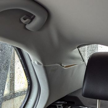 Jose’s Quality Auto Upholstery - Old, falling off headliner - Auto Upholstery Near Me