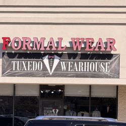 Tuxedo Wearhouse - Outside signage