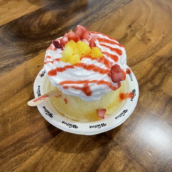 Wailua Shave Ice - Lava Flow - Shaved Ice Near Me - Kapaa, Hawaii